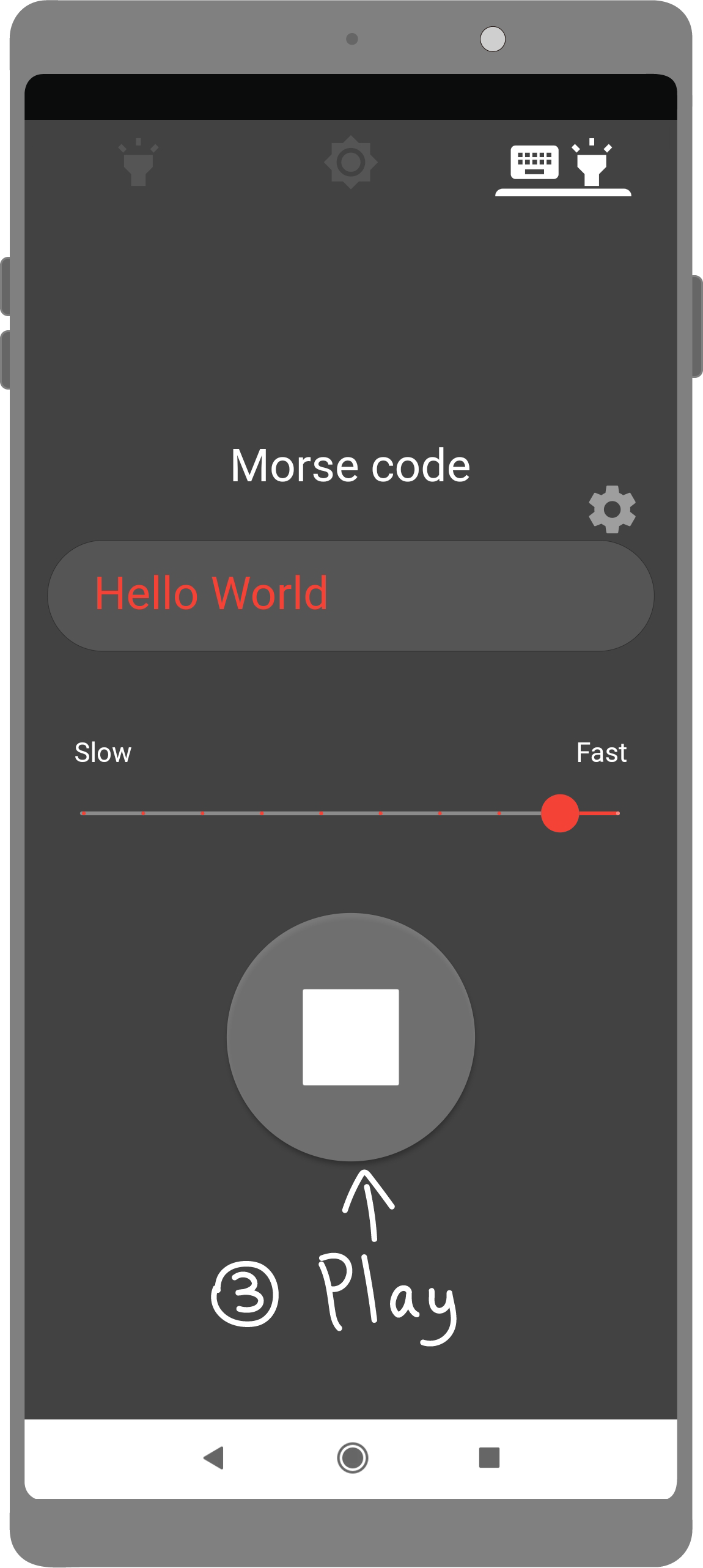 Morse code tutorial image